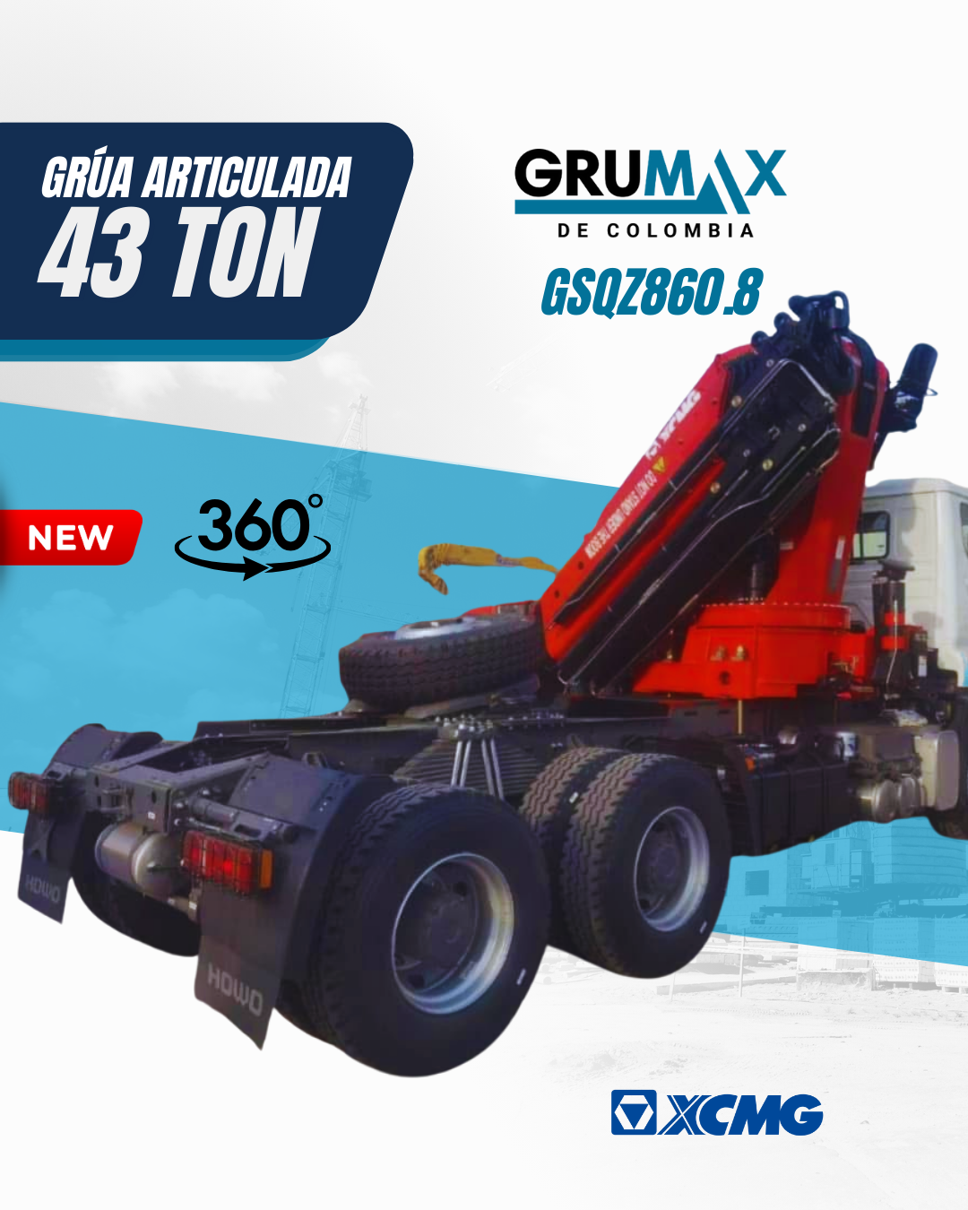 GRUAS SINOTRUK A LA VENTA