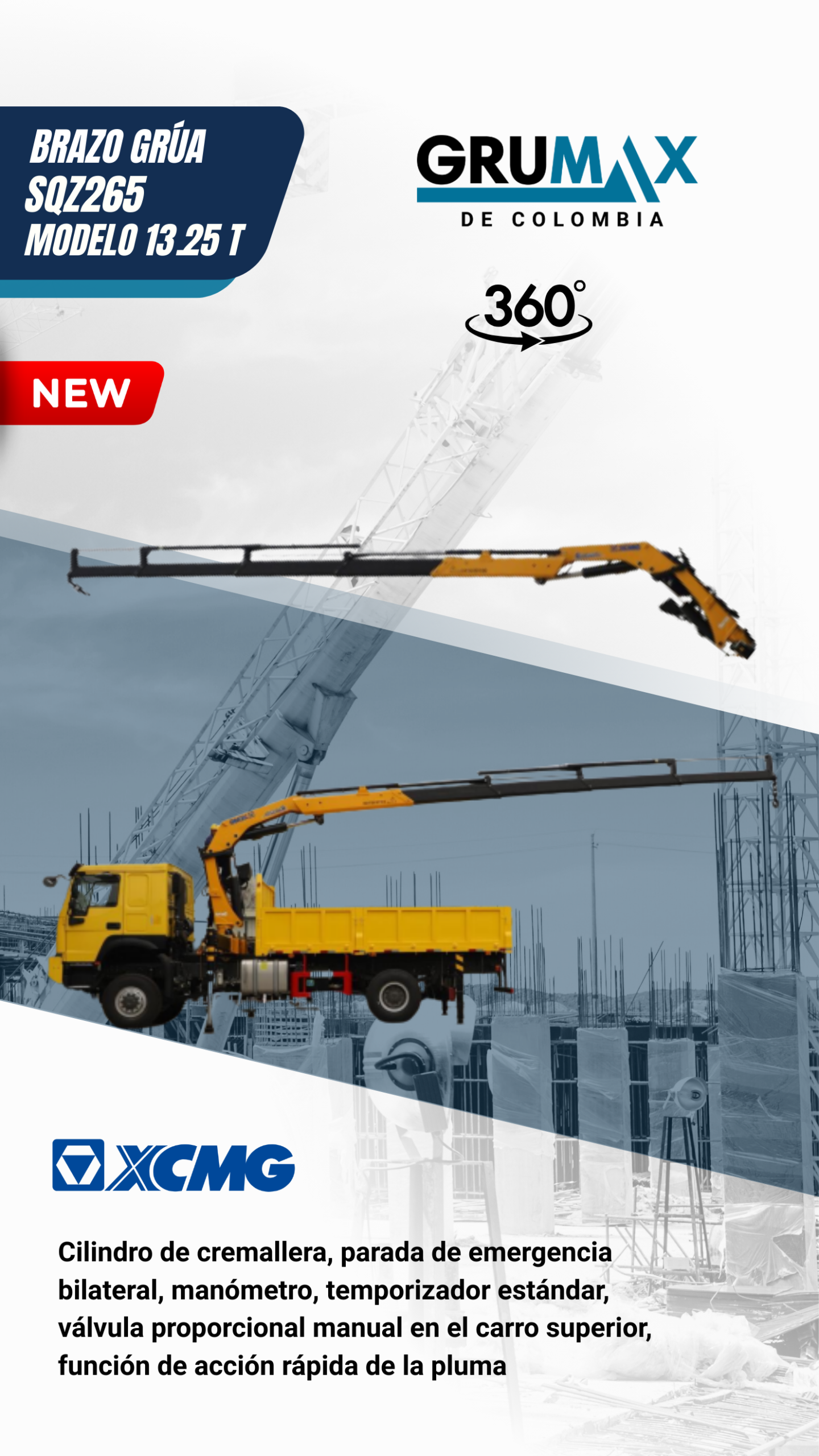 BRAZO GRUA GRUMAX